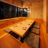 【個室完備】炉端焼きとつまみ寿司と日本酒 すご六 品川店の雰囲気2