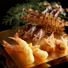 忘新年会や各種宴会に…【伝統の京野菜や山菜をたっぷり使用】天ぷら尽くし「桂川」7500円の写真