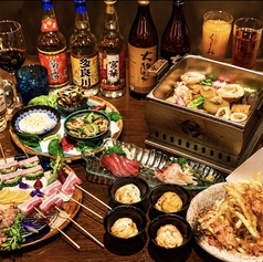 串揚げと島おでん くしおのコース写真