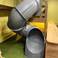 迫力満点のすべり台