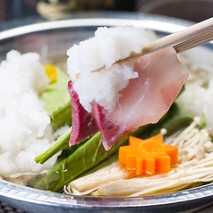 【冬季限定】寒鰤のおろししゃぶしゃぶ鍋（一人前）