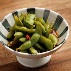 紹興酒漬けの枝豆