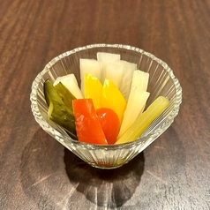 自家製ピクルス