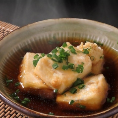 揚出し豆腐/ Deep Fried Tofu in Broth