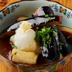 茄子とお餅の揚げ出し