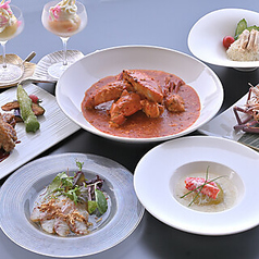 シンガポール シーフード リパブリック東京 竹芝店のコース写真