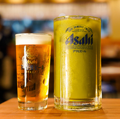 やさしい飲み口のマルエフ生＆メガ生もご用意