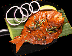 季節の魚のタンドール焼き(一尾)