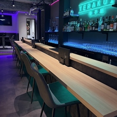 1名様用のカウンター席です。