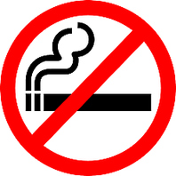健康志向を先取りして店内は全面禁煙です。
