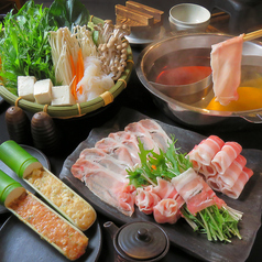寿司 しゃぶしゃぶ 食べ放題 晴れぶたいのコース写真