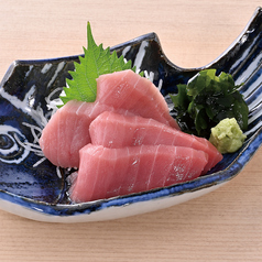 本まぐろ中とろ刺し