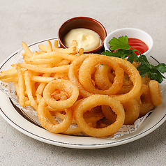 オニオンリング＆ポテト