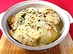 じゃがいも明太子チーズ焼き