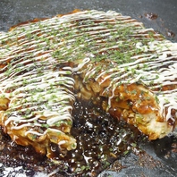 きち吉の秘伝のお好み焼650円(税込715円)!!食べ放題も◎