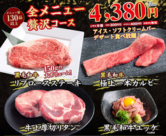 あみやき亭Plus 浜松曳馬店のコース写真