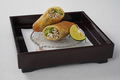 料理メニュー写真 稚鮎の春巻き