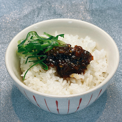 奈良漬味噌ダレご飯