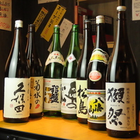 《日本酒》料理にぴったりな銘柄を充実のラインナップ