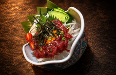 馬刺しユッケ / Horse Meat Yukhoe with Egg Yolk