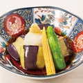 料理メニュー写真&nbsp;丸茄子の揚げ出し
