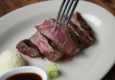  (ＬＵＮＣＨ) 熟成ランプステーキ150ｇ　ライス付