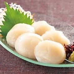 ホタテのお造り
