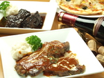 【ルネサンスコース5000円】　牛ほほ肉の赤ワイン煮込みの付いた3時間飲み放題付コース！