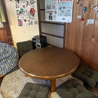 寒い季節に人気のあったか「こたつ席」♪半貸切もＯＫ◎