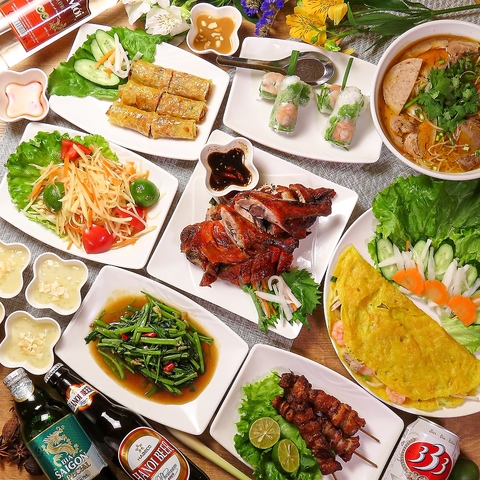 立川で本格ベトナム料理が味わえる♪各種宴会/飲み会/もご予約受付中！