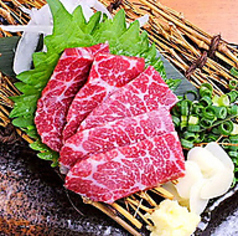 【新鮮馬肉料理】馬刺し赤身