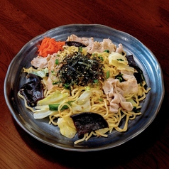 博多屋台の焼きラーメン