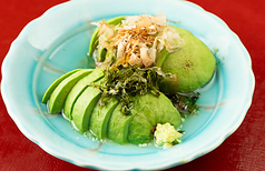 生アボカドの刺身