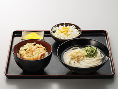 かきあげ丼うどんセット