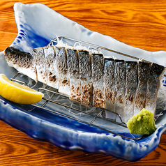 しめ鯖の炙り