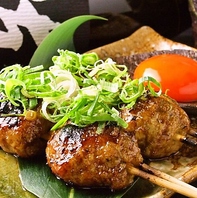 ご注文を受けてから焼き上げる手作りつくね