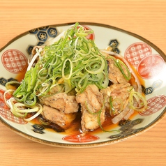 肴めんたいこ/鶏ハラミねぎまみれ