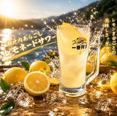 瀬戸内あらごし!はちみつレモネードサワー 大ジョッキ
