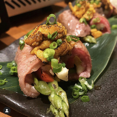 雲丹を使った様々な創作料理をご提供。