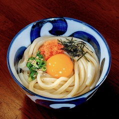 明太釜玉うどん