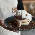 料理メニュー写真&nbsp;居眠りベアのティラミスパンケーキ(Single Item)