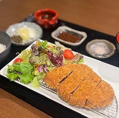 竹中肉店厳選黒毛和牛 ヘレ 120g ビフカツ御膳