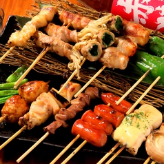 串焼きメニューは仕入れによって準備できない日もございます。お電話にてお問い合わせください。