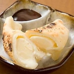 アイスクリームの焼き餃子