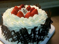 【ホールケーキ】誕生日&記念日ケーキ予約承ります♪