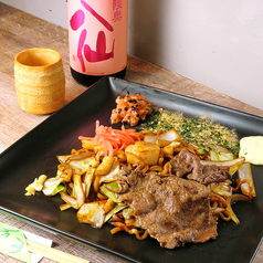 【定番メニュー】津軽海峡焼きそば景色