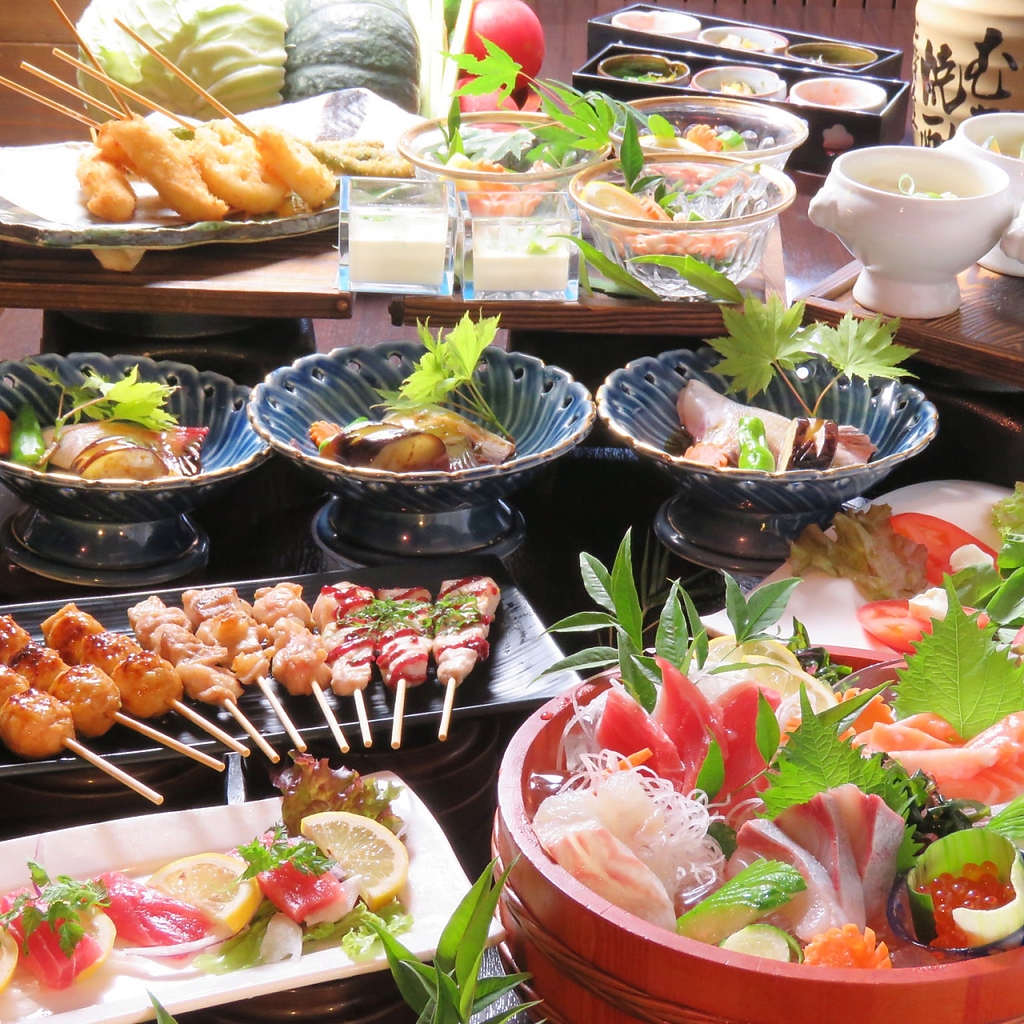 飲み放題付きのコースをご用意♪シーンや予算に合わせてお選びいただけます！