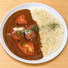 トマトチーズカレーリゾット