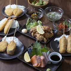 魚 肉料理×串揚げ たか串 三宮駅前店のコース写真