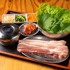 韓国 焼肉 グラマラスミートのコース写真